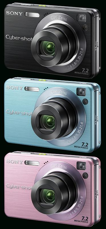 Illustration for article titled Sony DSC-W170, DSC-W150, DSC-W120: Regular Point and Shoots